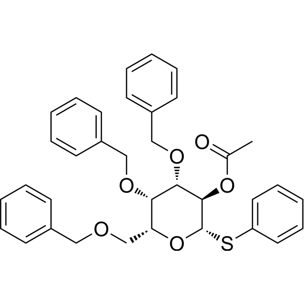 Phenyl 2-O-acetyl-3,4,6-tri-O-benzyl-1-thio-b-D-galactopyranoside 183875-28-7